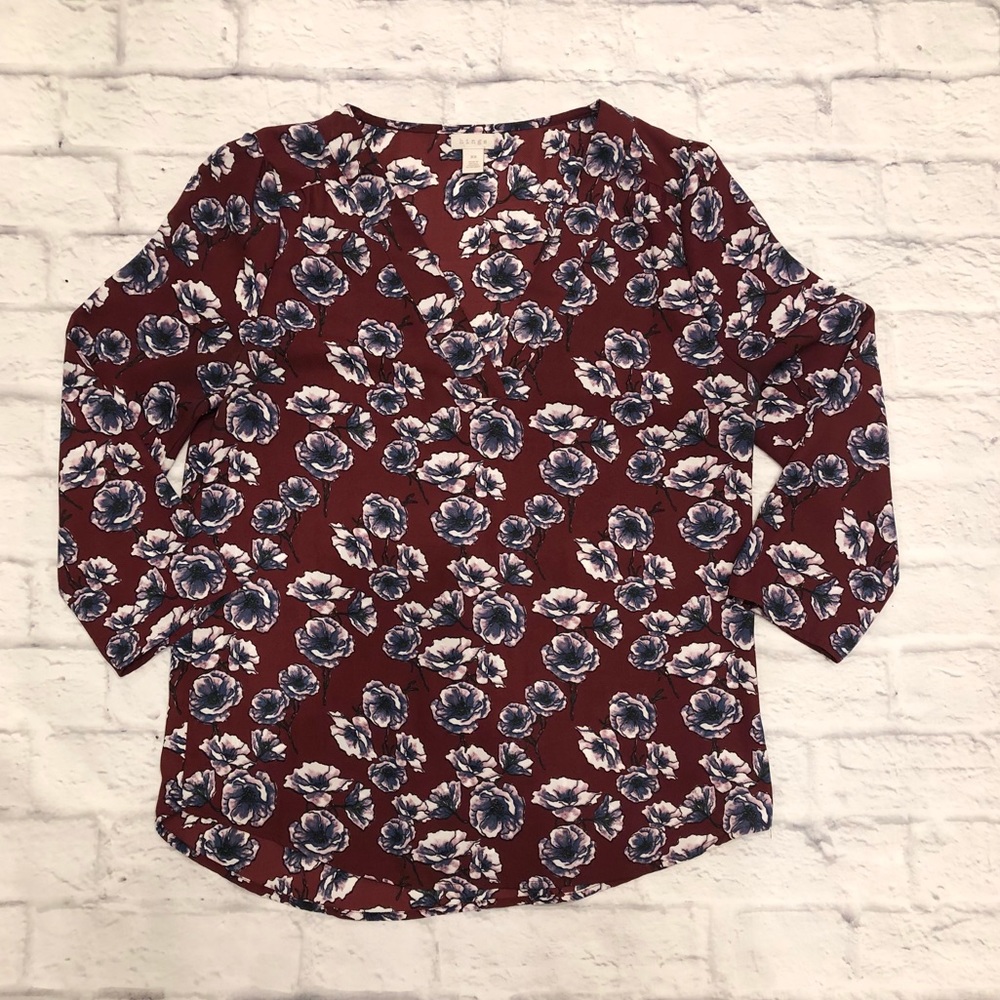 Hinge Floral Blouse